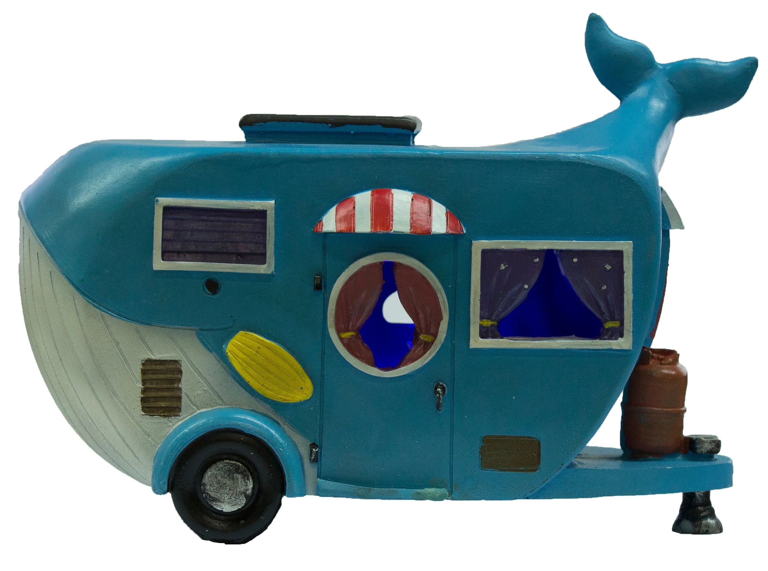 8 Inch Long Light Up Whale RV Camper Figurine