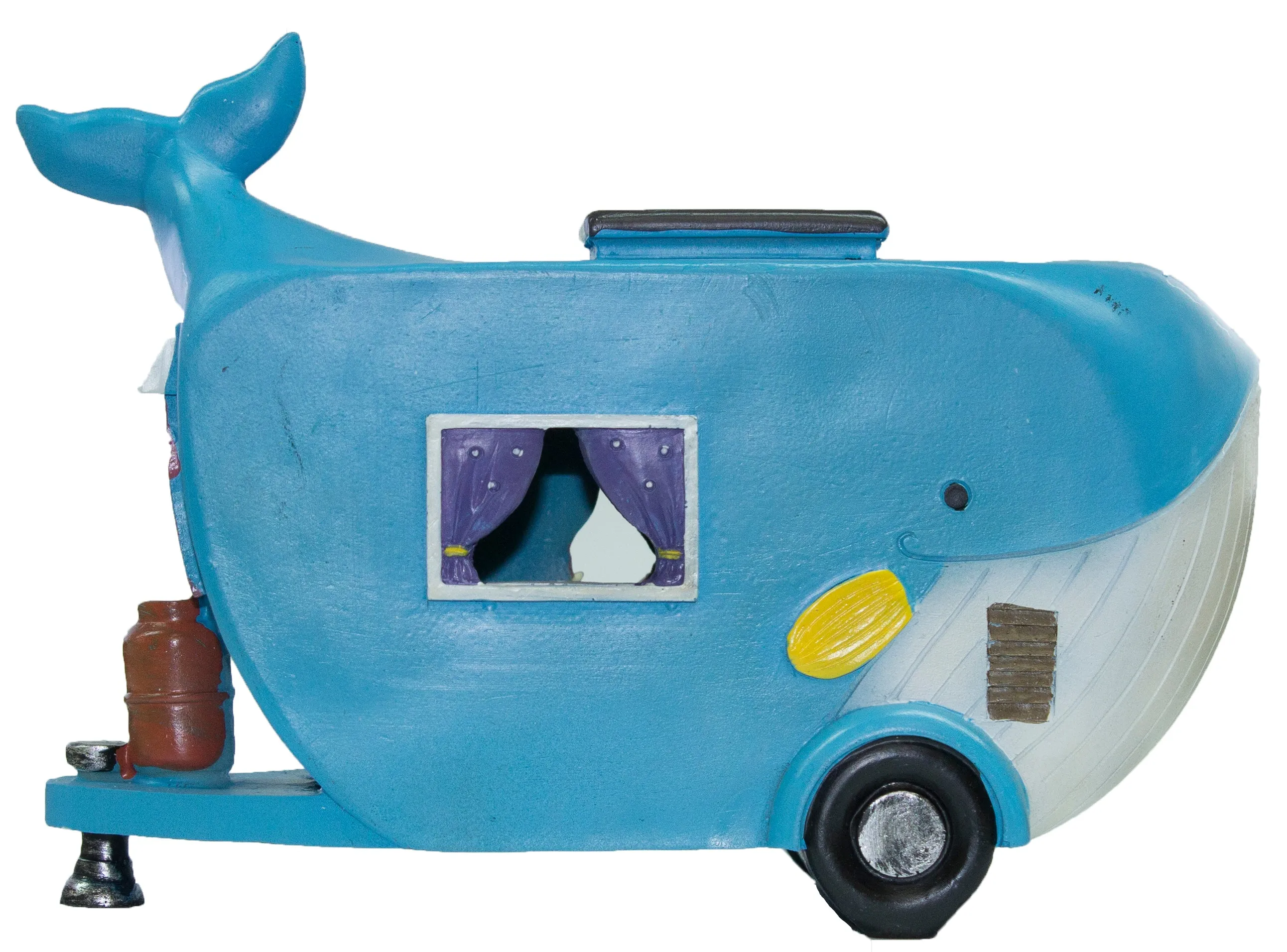 8 Inch Long Light Up Whale RV Camper Figurine