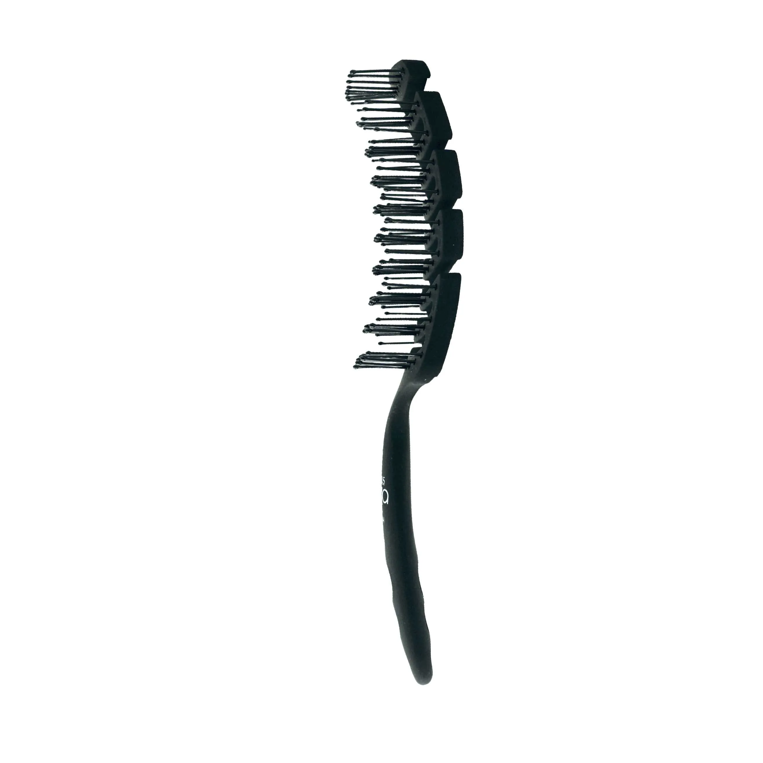 9in Flexible Vented Brush, Pegasus YB3N - Yoga Brush with Nylon Tipped Bristles