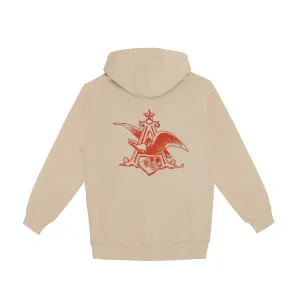 A & Eagle Back Logo Hoodie