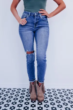 Ami High Rise Skinny Jeans