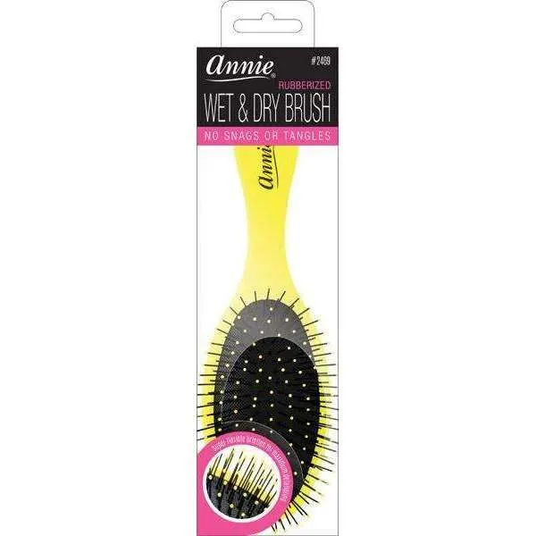 Annie Rubberized Wet & Dry Brush