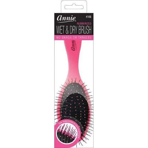 Annie Rubberized Wet & Dry Brush
