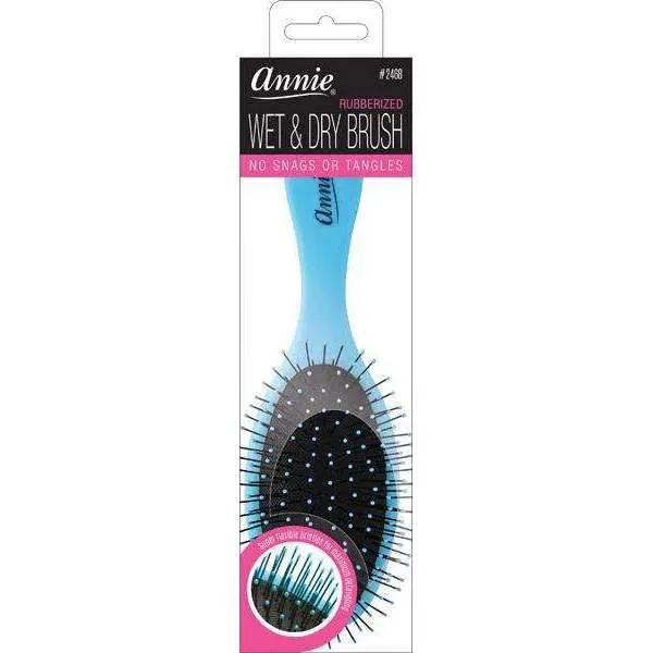 Annie Rubberized Wet & Dry Brush
