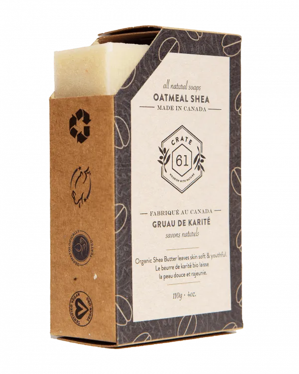 Bar Soap, Oatmeal Shea