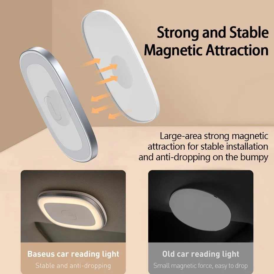 Baseus Magnetic Car Reading Light LED
