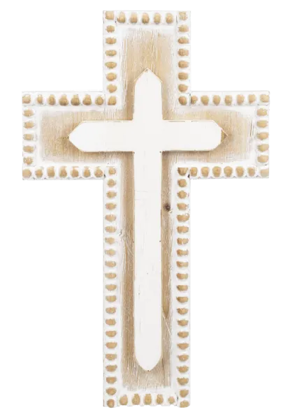 Beaded Edge Wall Cross