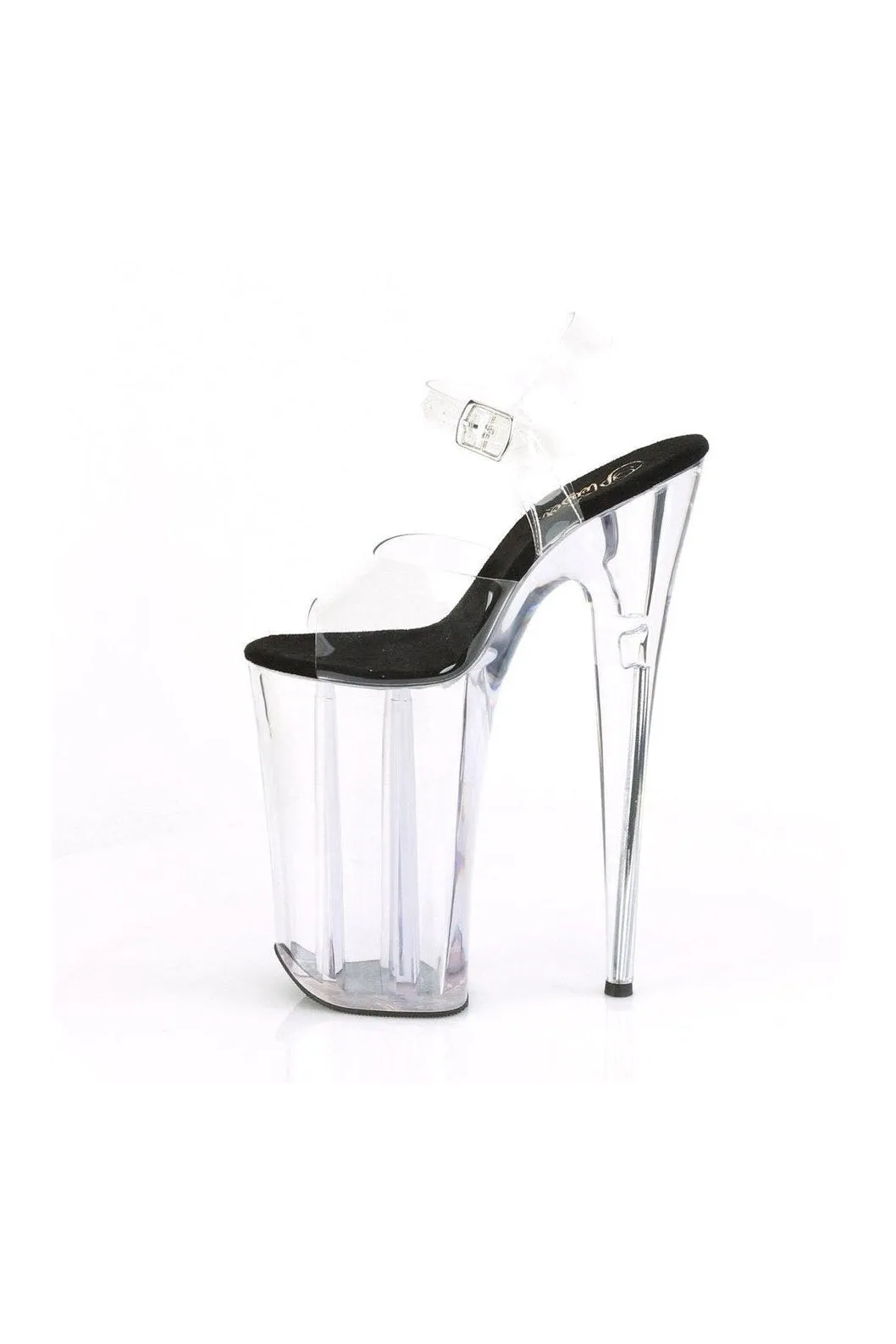 BEYOND-008 Exotic Sandal | Clear Vinyl