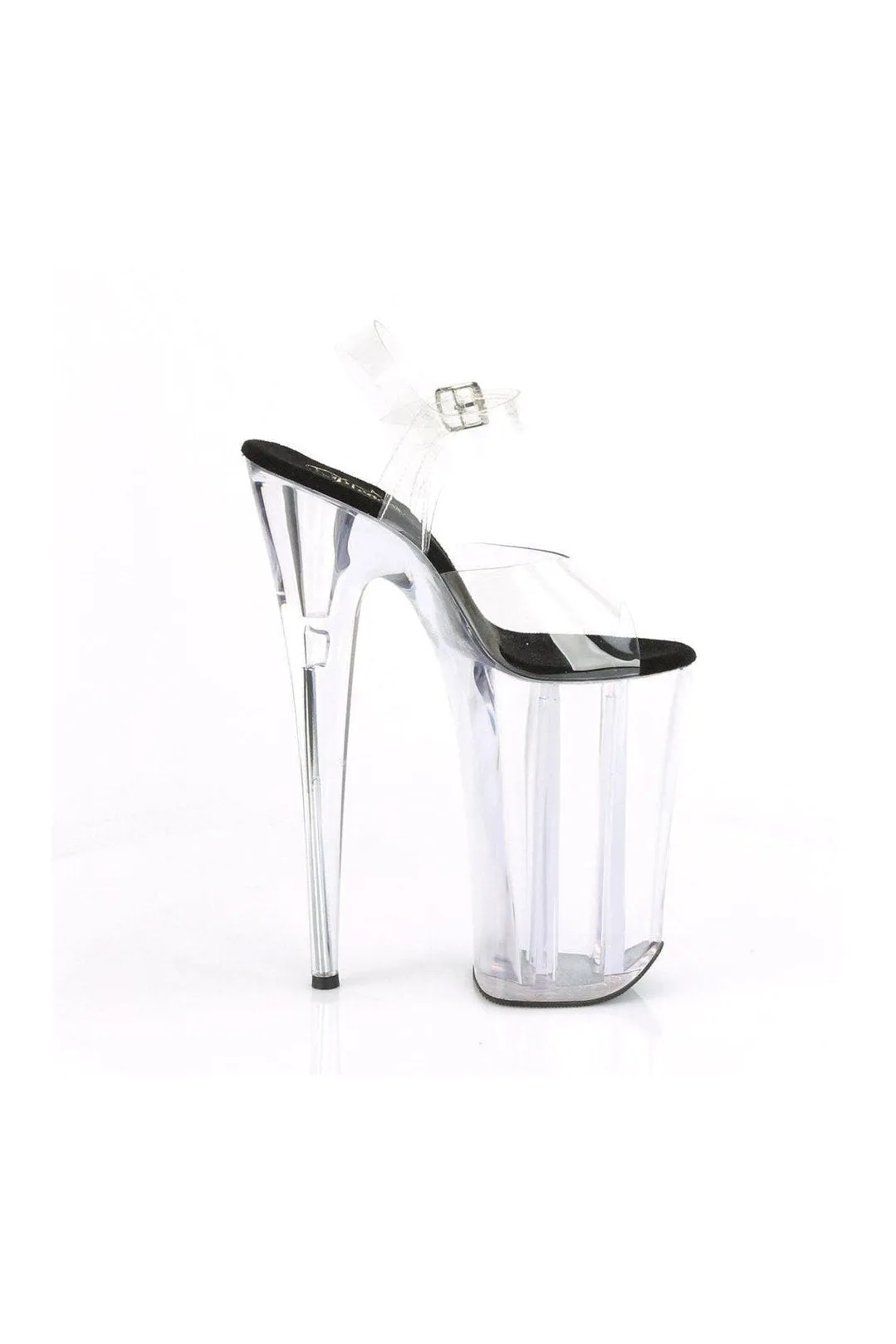 BEYOND-008 Exotic Sandal | Clear Vinyl