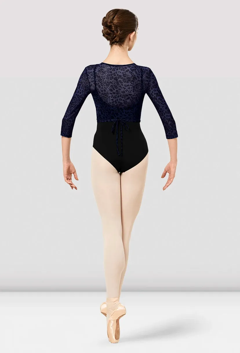 Bloch Parisian Blue Kerstin Wrap Top