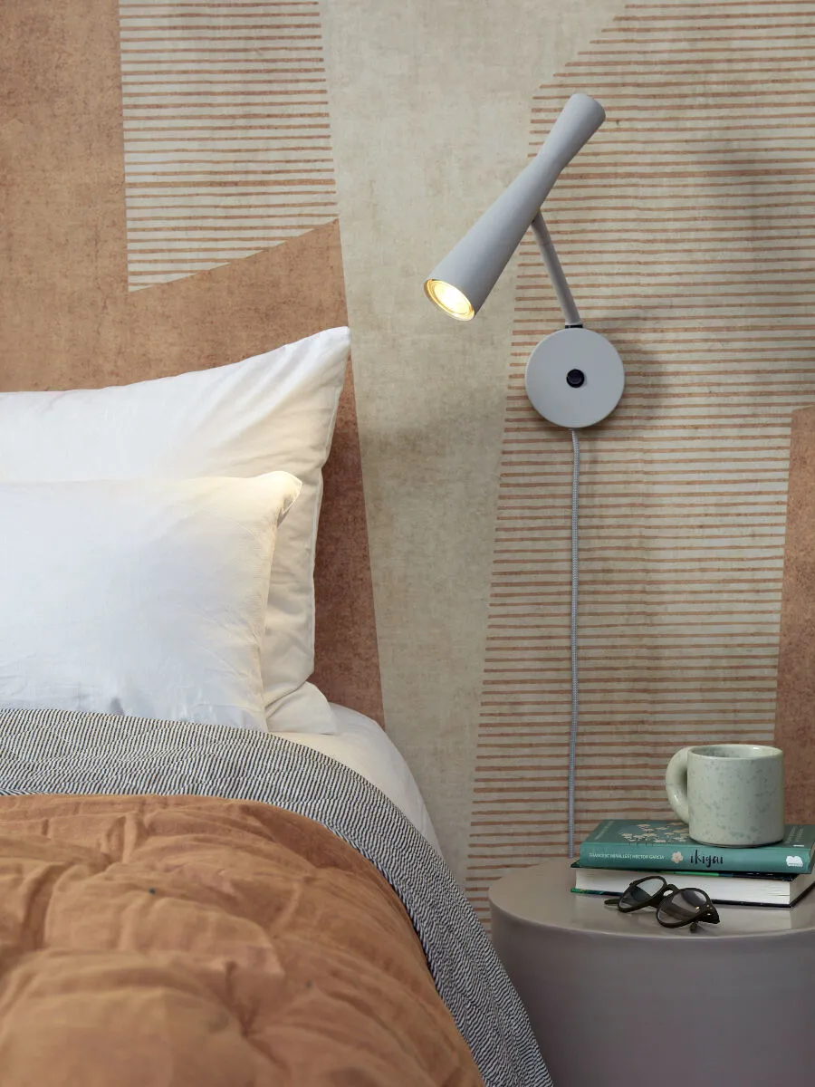 BORDEAUX Grey Wall Light