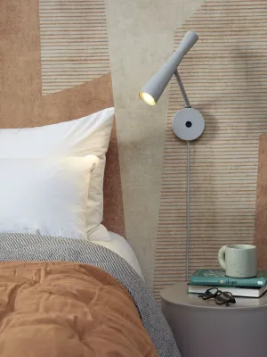 BORDEAUX Grey Wall Light