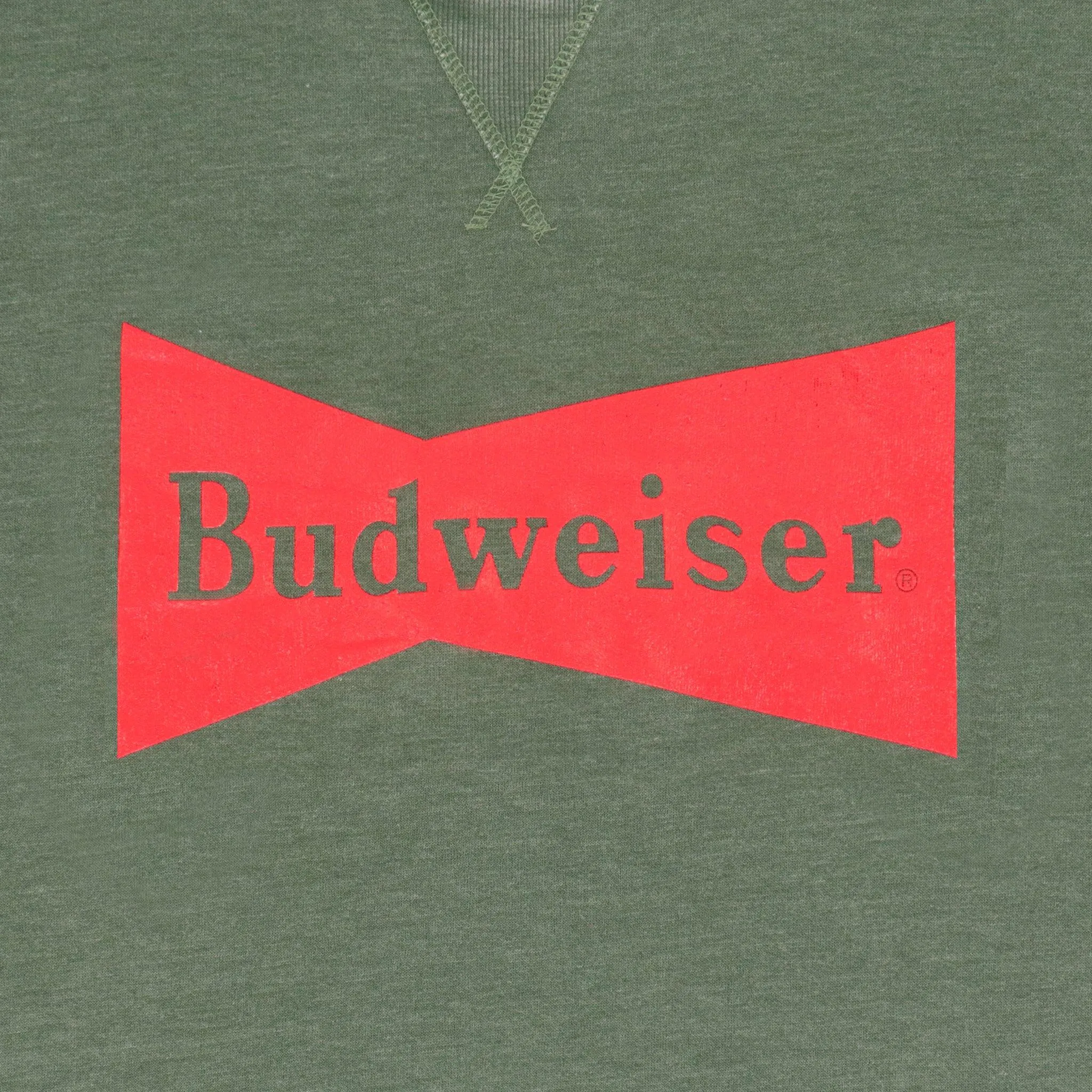Budweiser Retro Bowtie Crew Sweatshirt