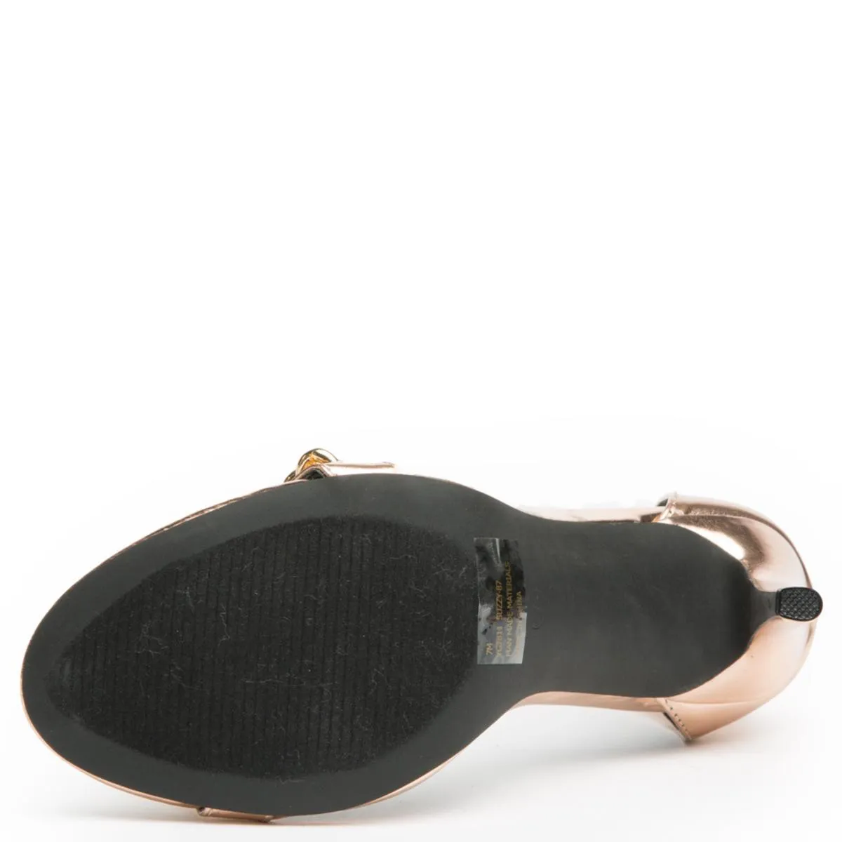 Cape Robbin Suzzy-87 Rose Gold High Heel Rose Gold