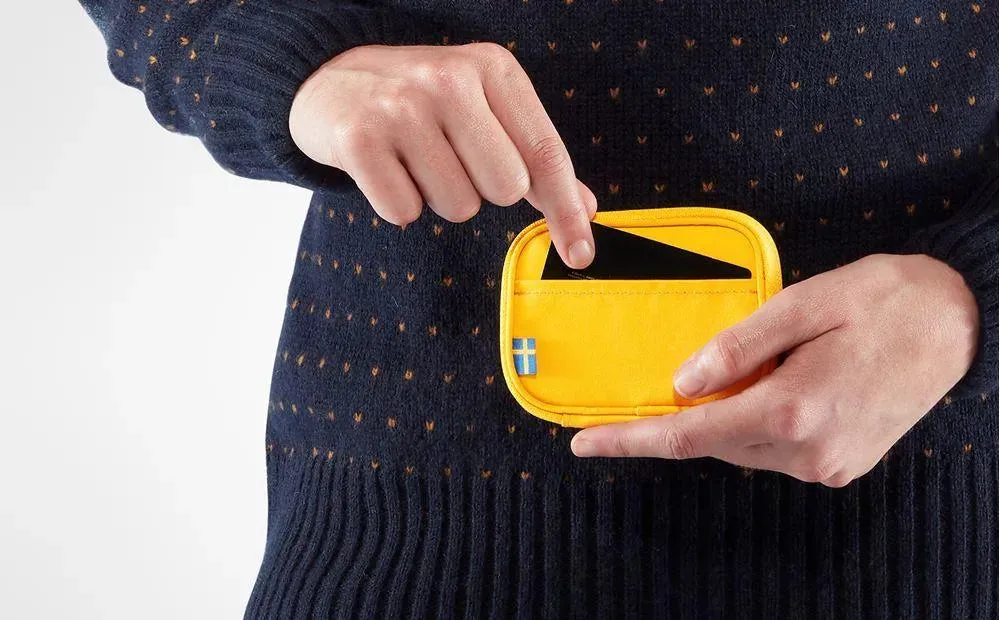 Cartera Fjallraven Kanken Card Wallet Warm Yellow