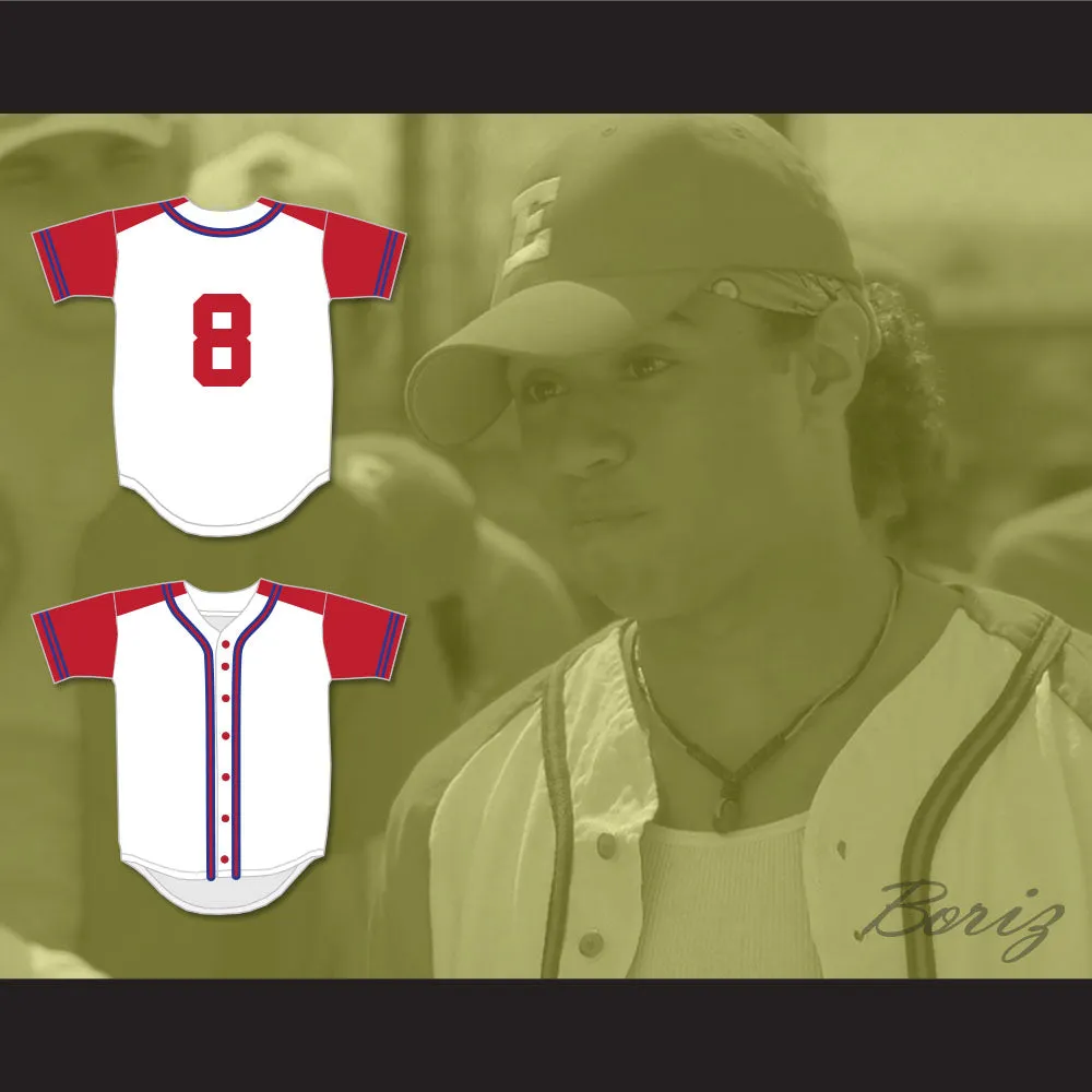 Chad Danforth 8 East High School Wildcats Baseball Jersey High School Musical 2