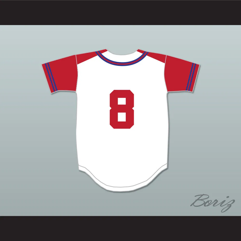 Chad Danforth 8 East High School Wildcats Baseball Jersey High School Musical 2