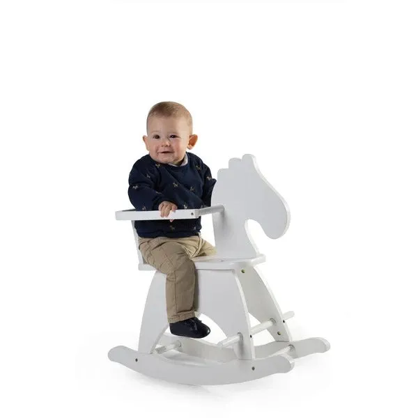 Childhome Rocking White Horse   Brace