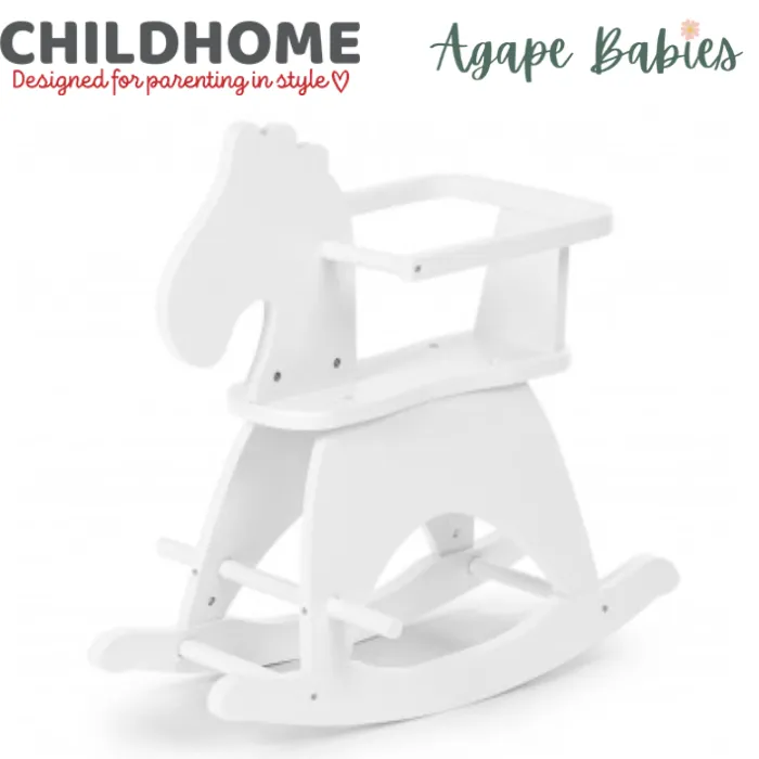Childhome Rocking White Horse   Brace