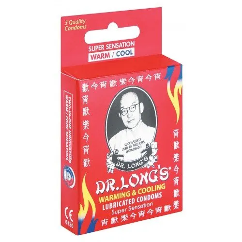 Condom Dr Longs Super Warm & Cooling 3