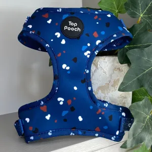 Confetti Dog Harness - Blue