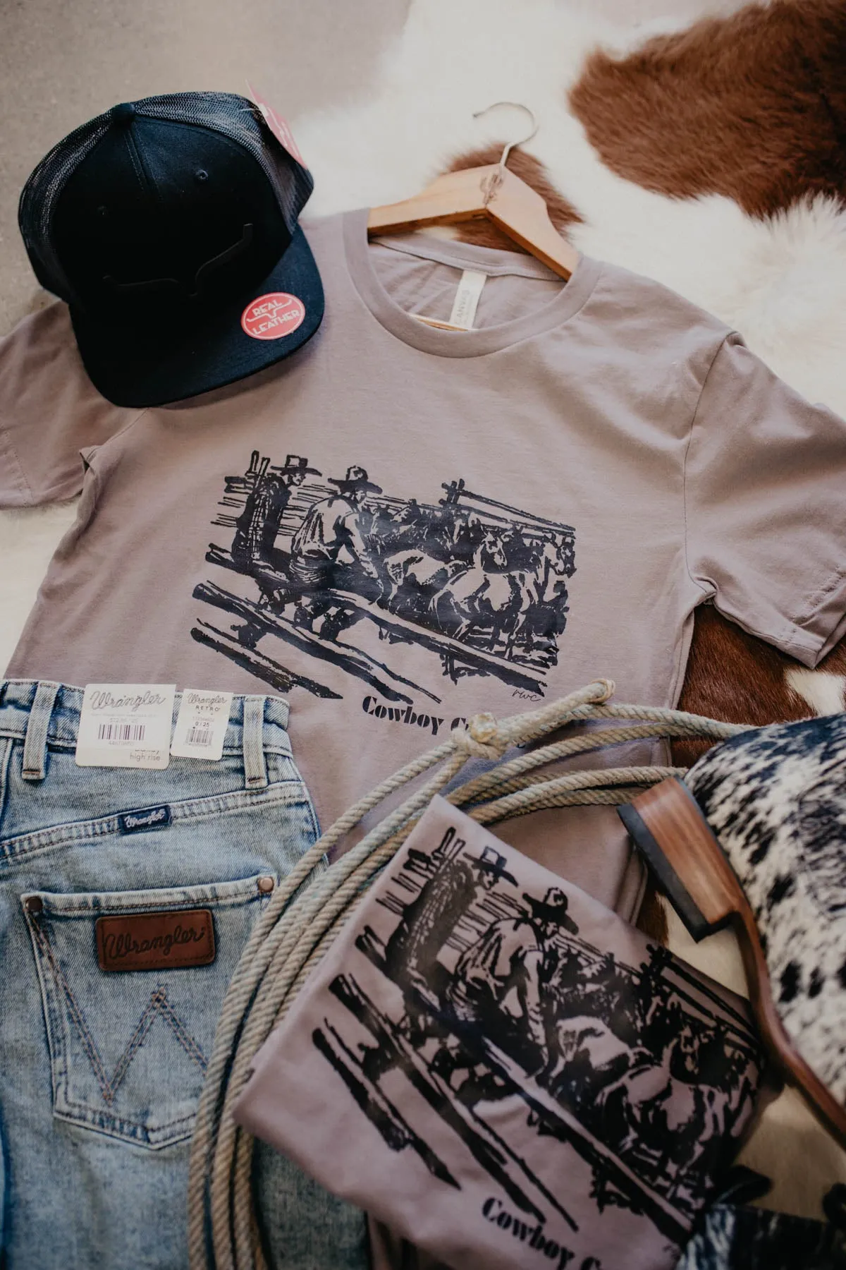 'Cowboy Culture' Unisex Graphic T (2 XXL - 2 XL)