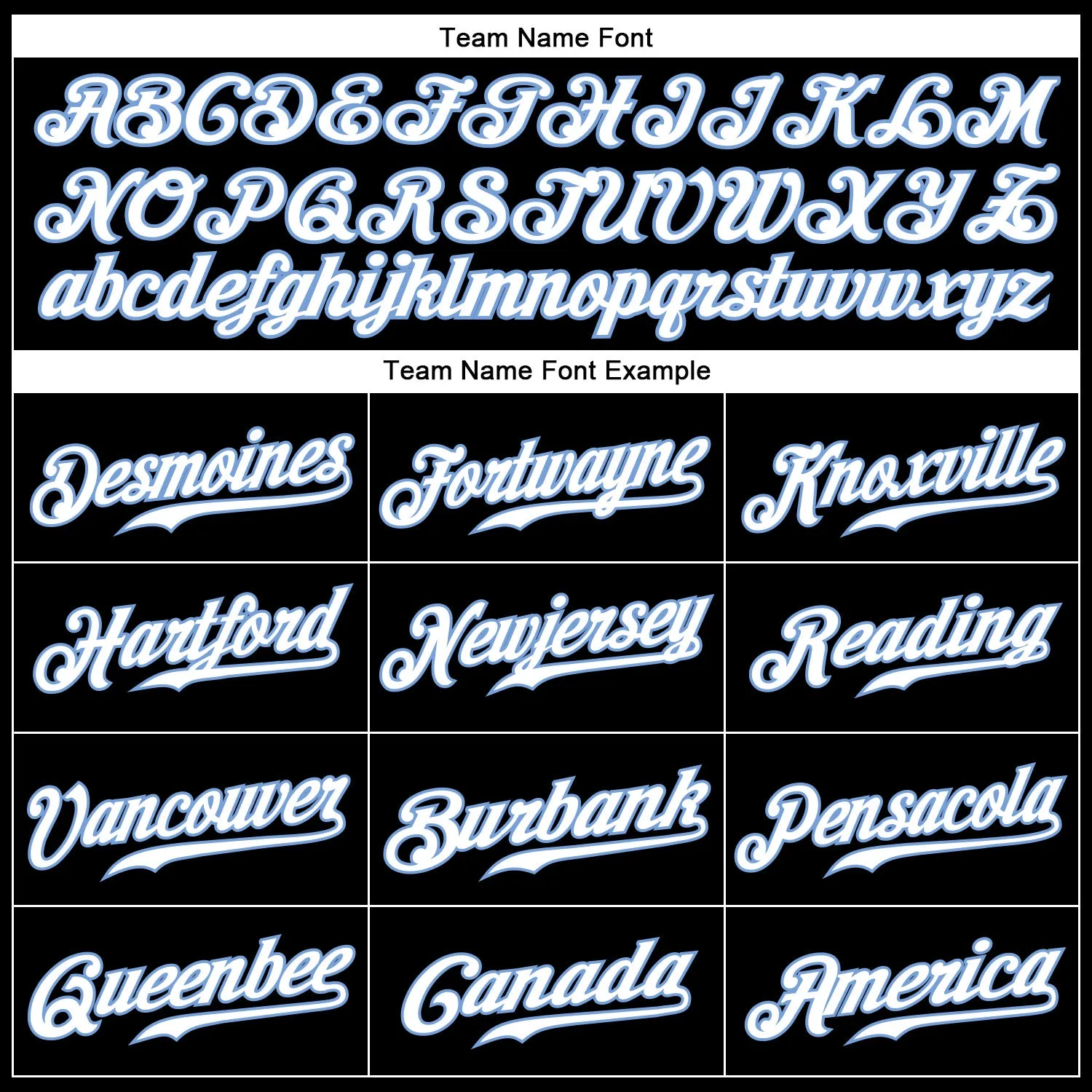 Custom Black White Pinstripe Light Blue-White Authentic Baseball Jersey