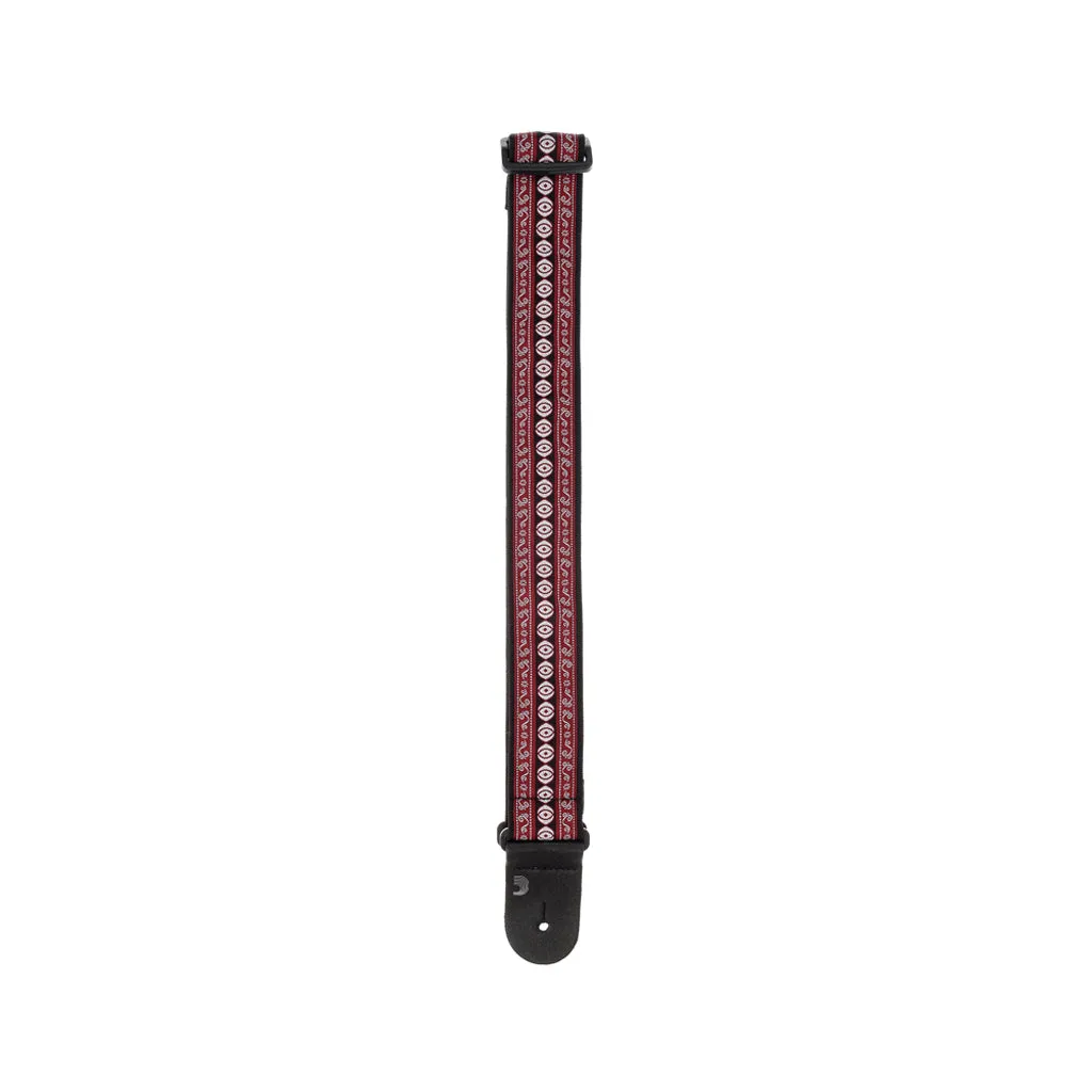 D'Addario 50mm Woven Guitar Strap, Henna