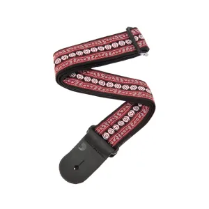 D'Addario 50mm Woven Guitar Strap, Henna
