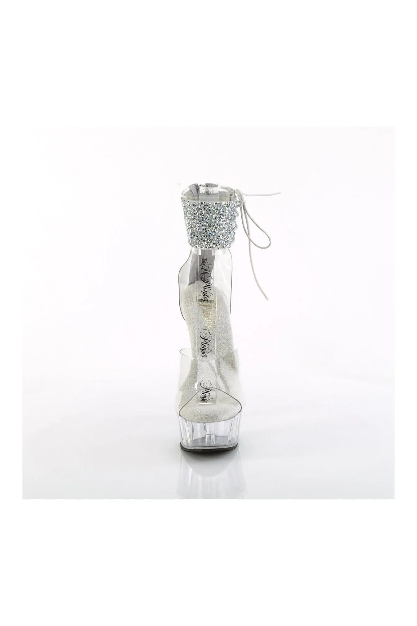 DELIGHT-624RS-02 Clear Vinyl Sandal