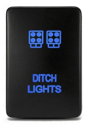 Ditch Light Switch for 5th gen 4Runner Push Button LED 32mm