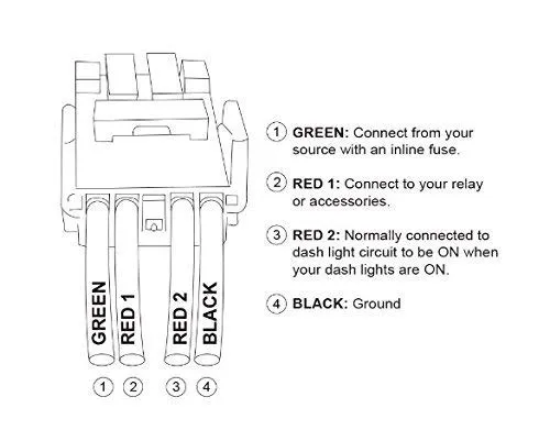 Ditch Light Switch for 5th gen 4Runner Push Button LED 32mm