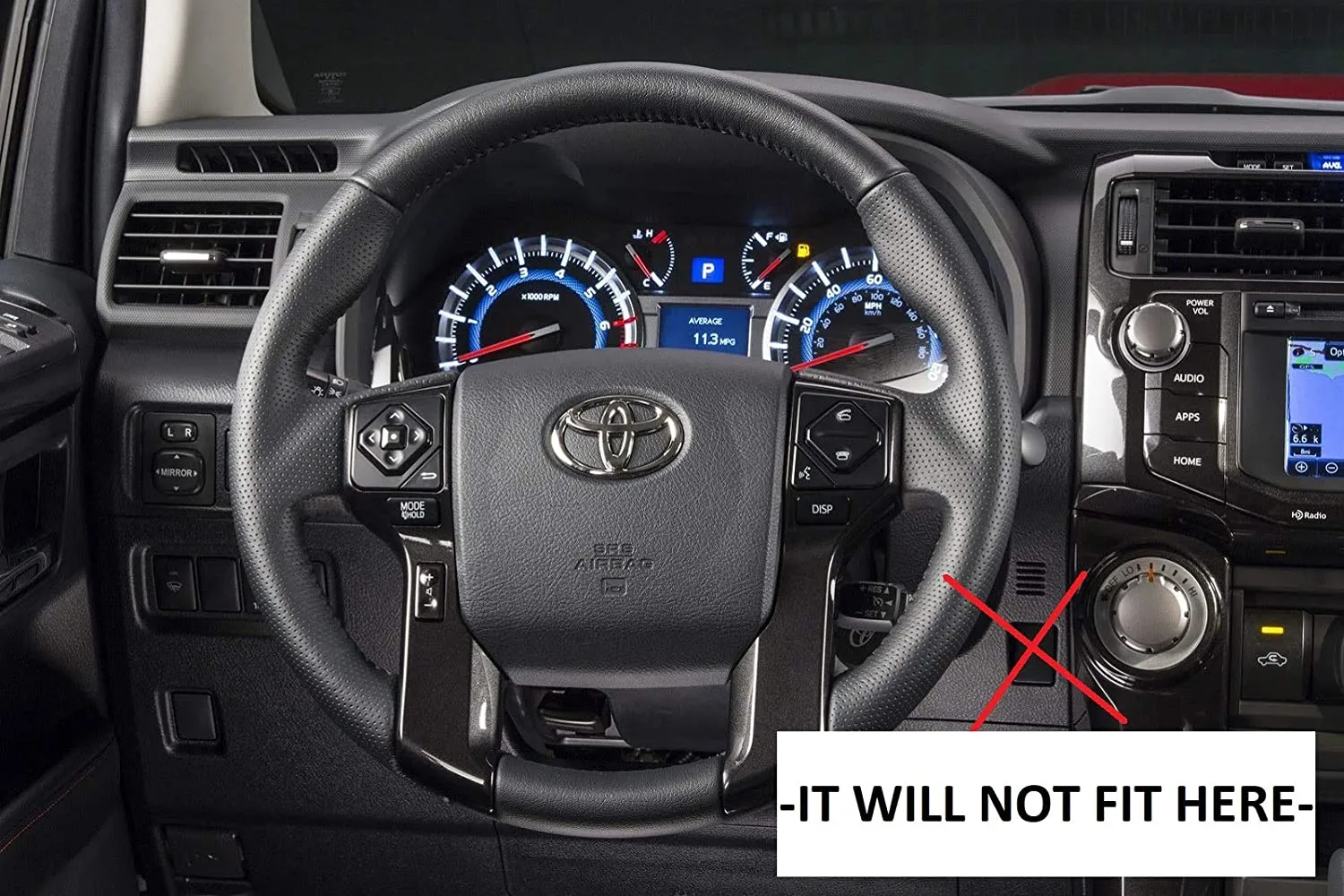 Ditch Light Switch for 5th gen 4Runner Push Button LED 32mm
