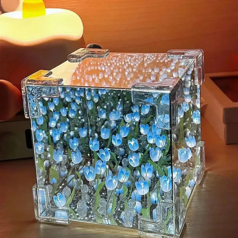 DIY Tulip Night Light LED Decorative Lamp