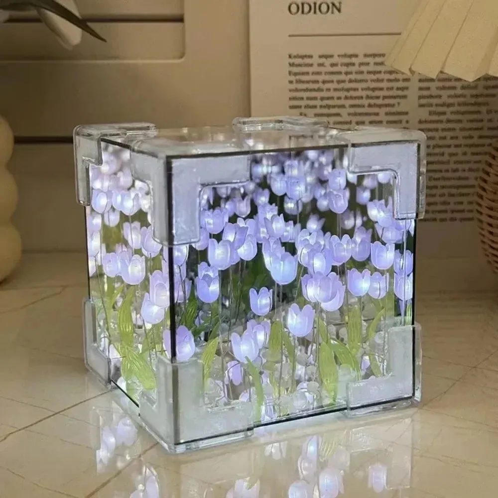 DIY Tulip Night Light LED Decorative Lamp