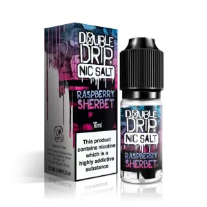 Double Drip Raspberry Sherbet Nic Salts