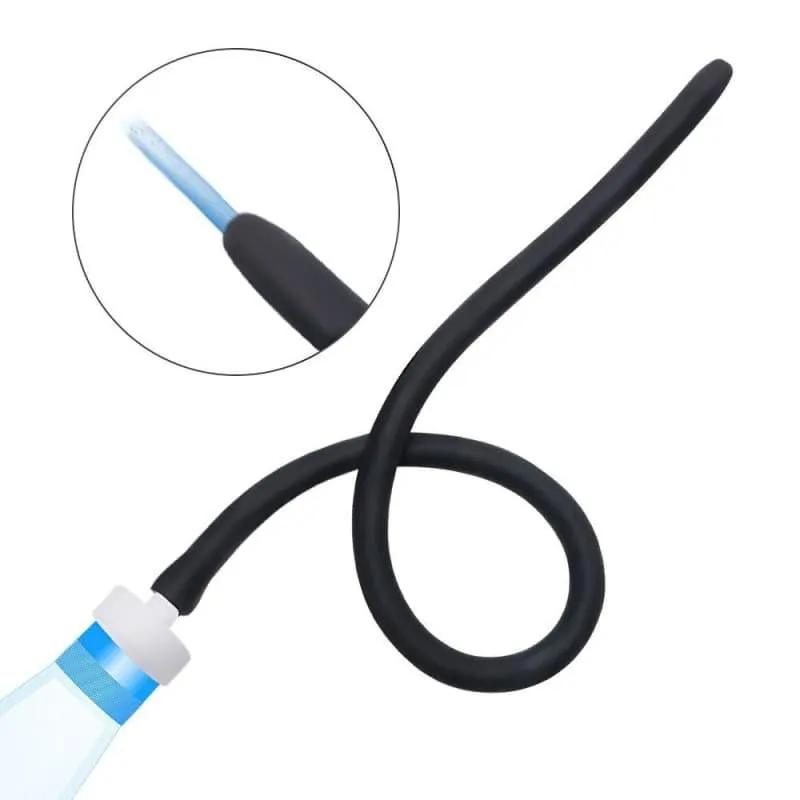 Douche anal Flexible 50 cm Noir