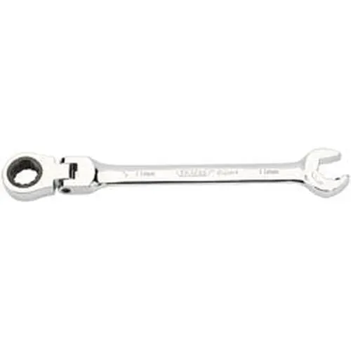 Draper 6855 Metric Combination Spanner With Flexible Head And Double Ratcheting Features (11Mm) Dr-06855