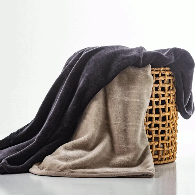 FAUX MINK BLANKET - 2 Colours
