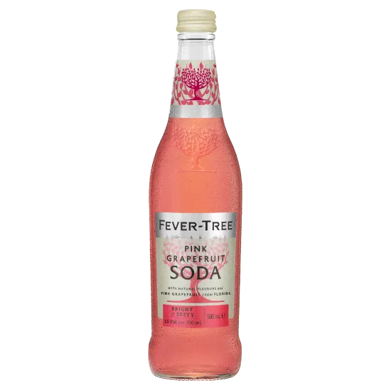 Fever Tree Pink Grapefruit Soda Water 500ml