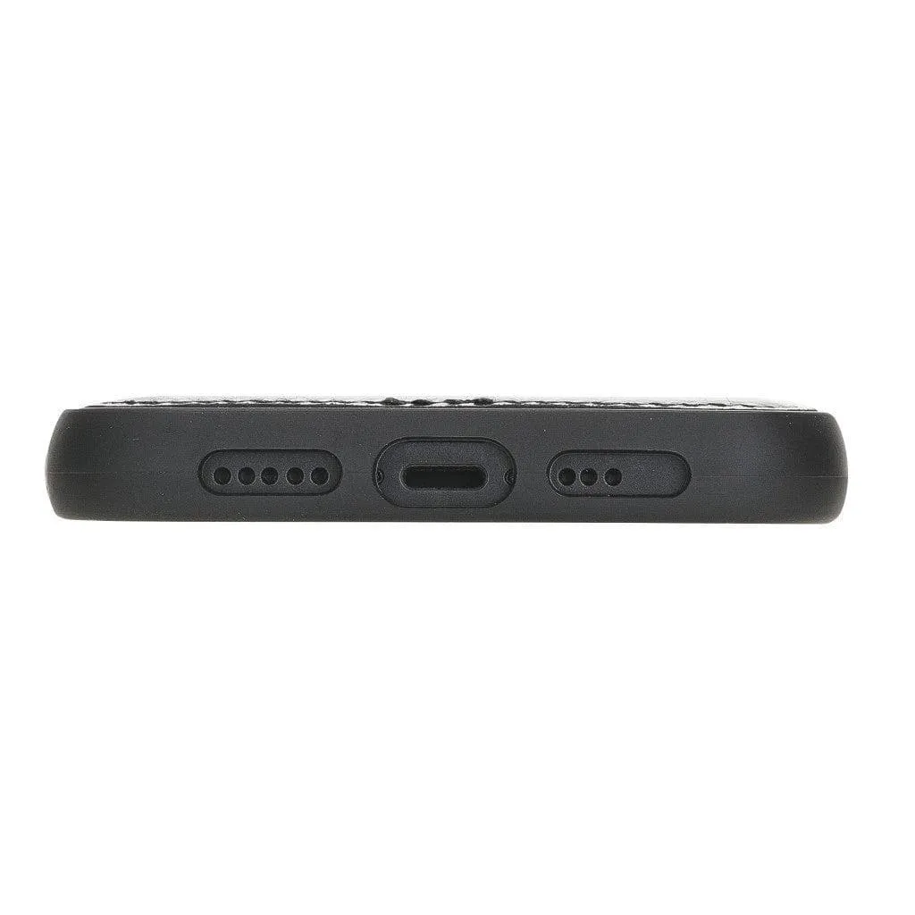 Flexible Leather Back Cover for Apple iPhone 12 Series