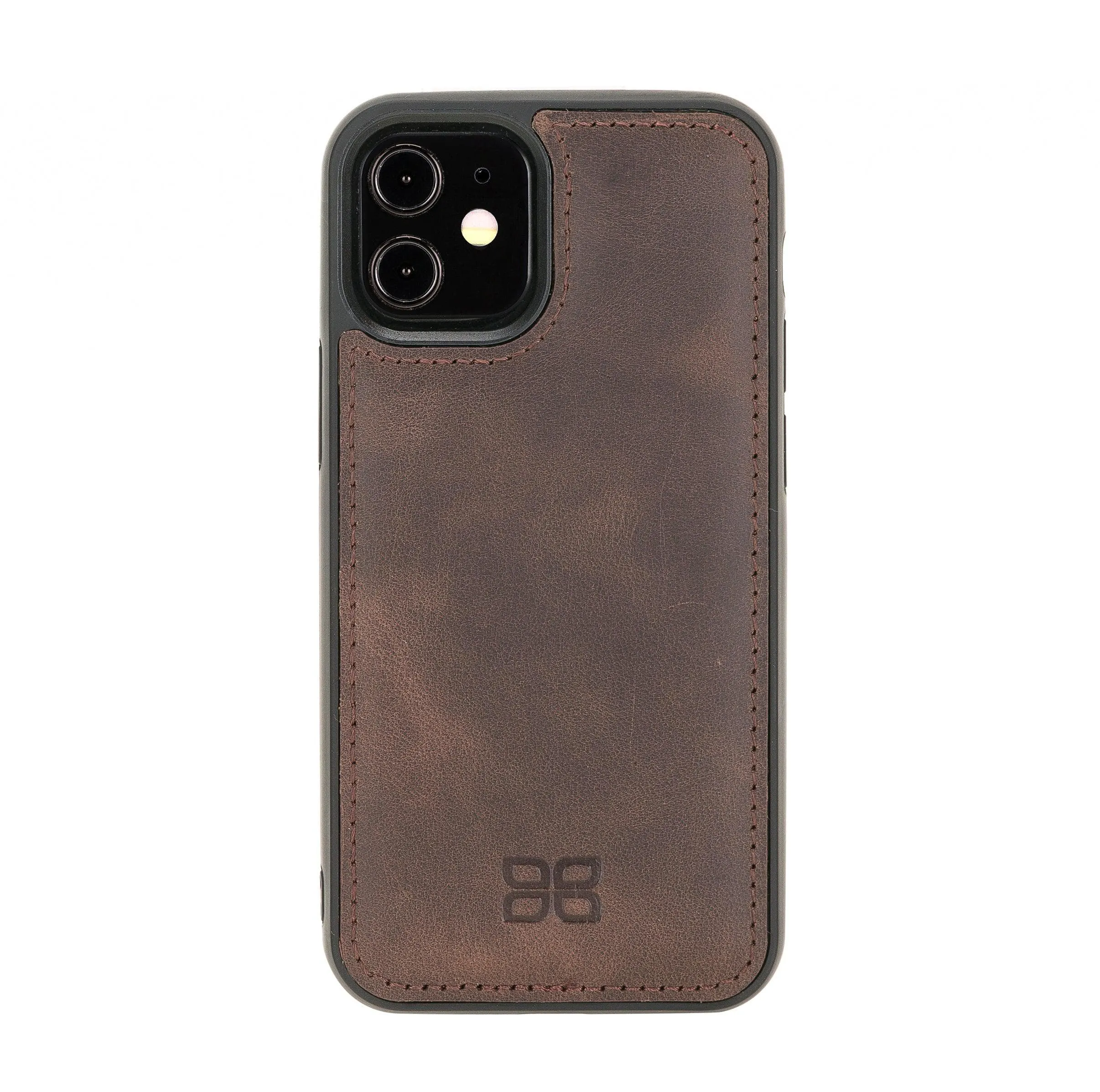 Flexible Leather Back Cover for Apple iPhone 12 Series