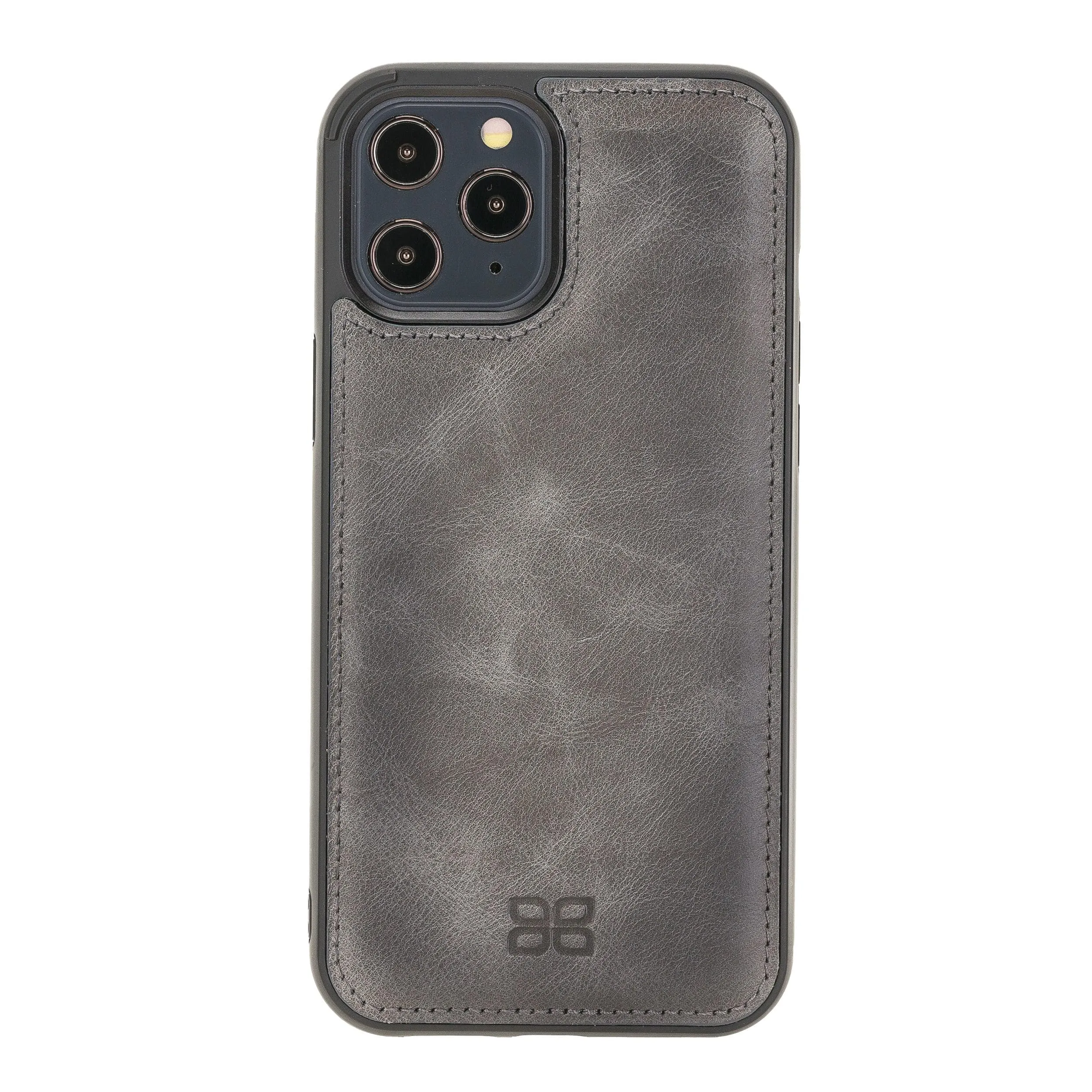 Flexible Leather Back Cover for Apple iPhone 12 Series