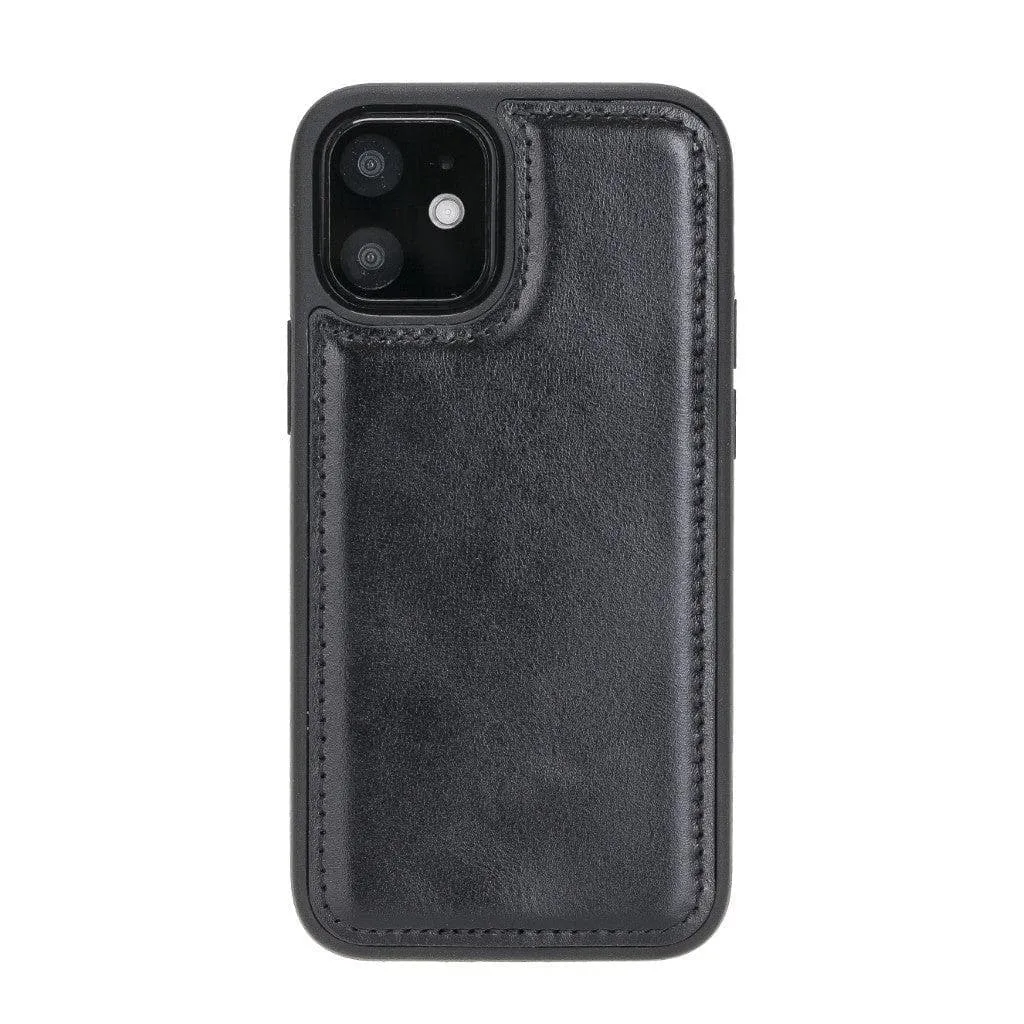 Flexible Leather Back Cover for Apple iPhone 12 Series