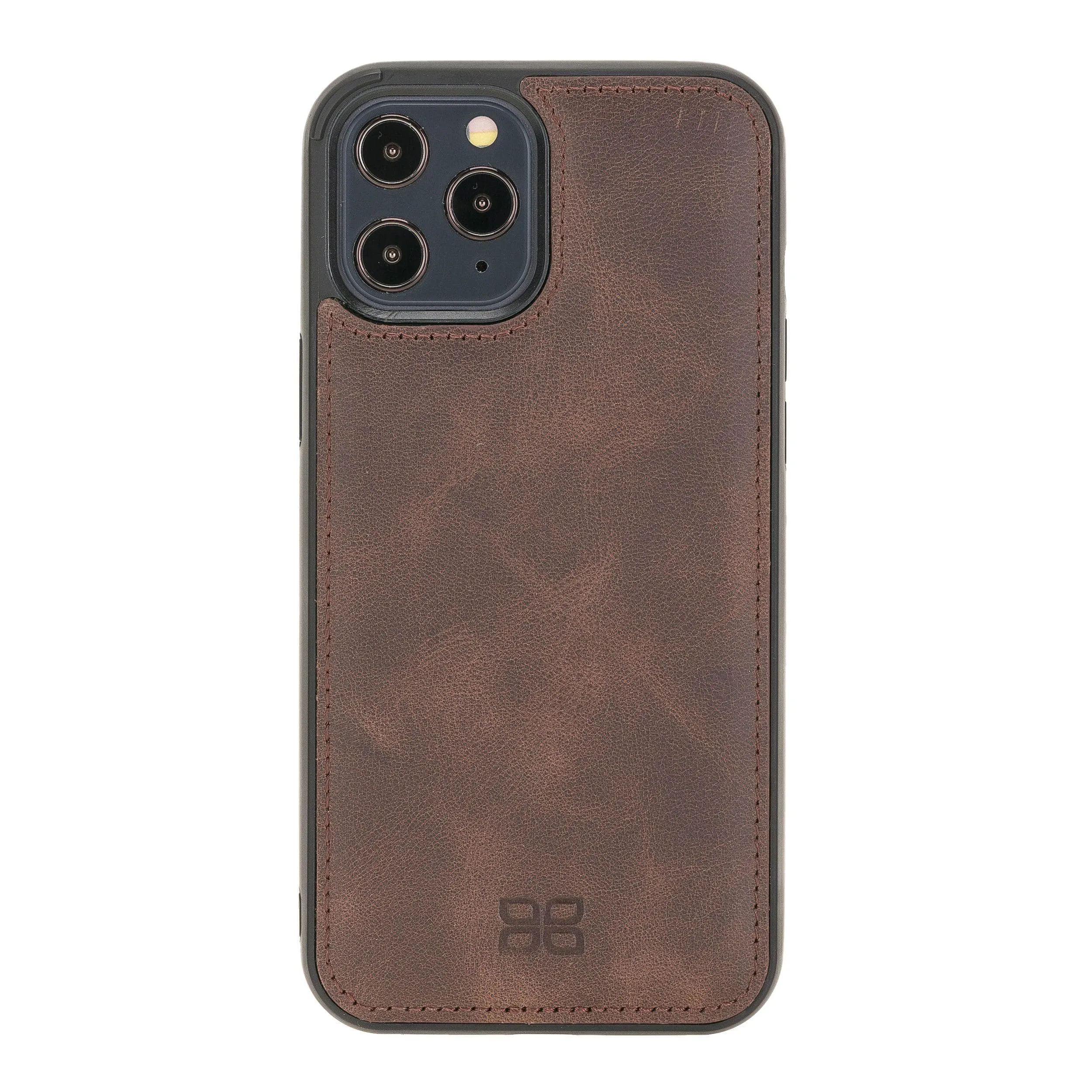 Flexible Leather Back Cover for Apple iPhone 12 Series