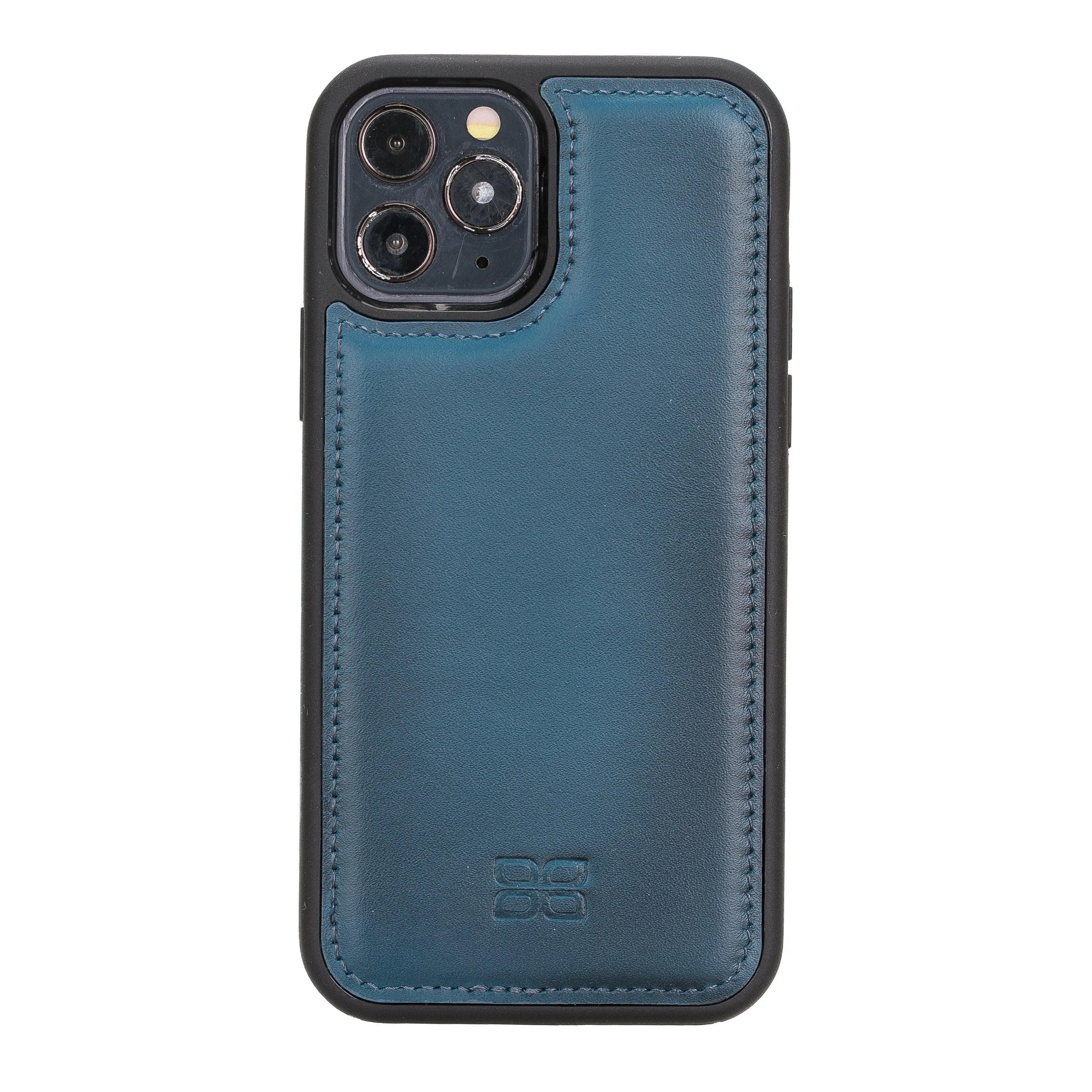 Flexible Leather Back Cover for Apple iPhone 12 Series