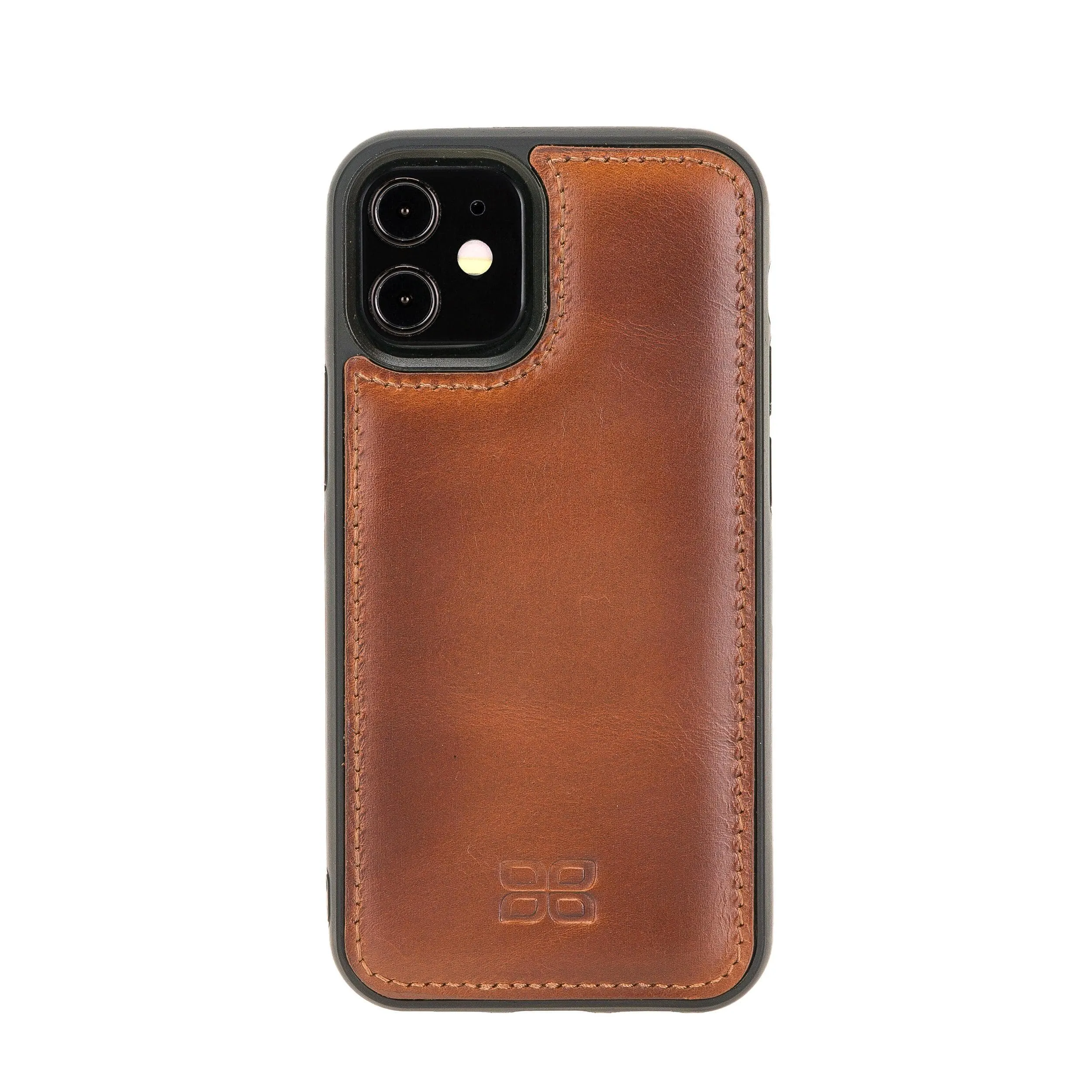 Flexible Leather Back Cover for Apple iPhone 12 Series