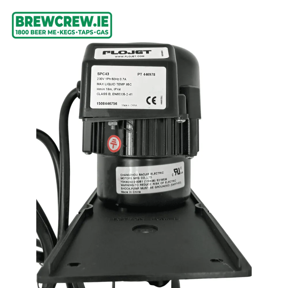FloJet - SPC43 3 Stage Top Mounted Pump Universal Plate