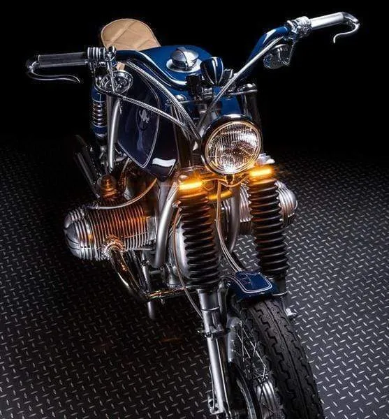 Fork Mount LED Turn Signals ,Double Color Transformation