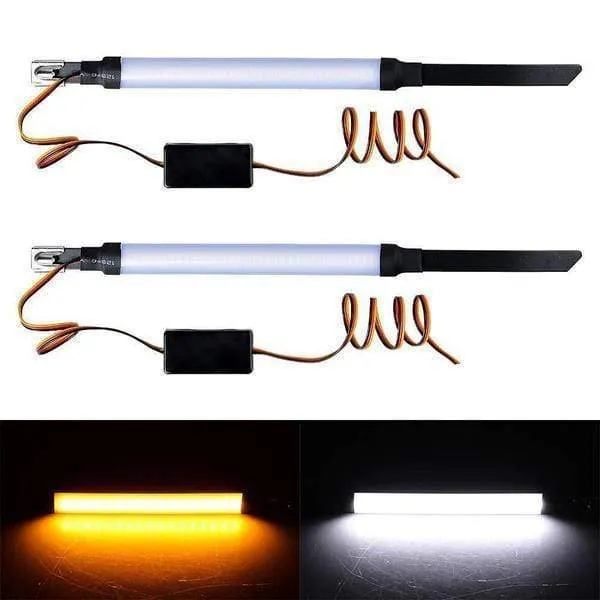 Fork Mount LED Turn Signals ,Double Color Transformation